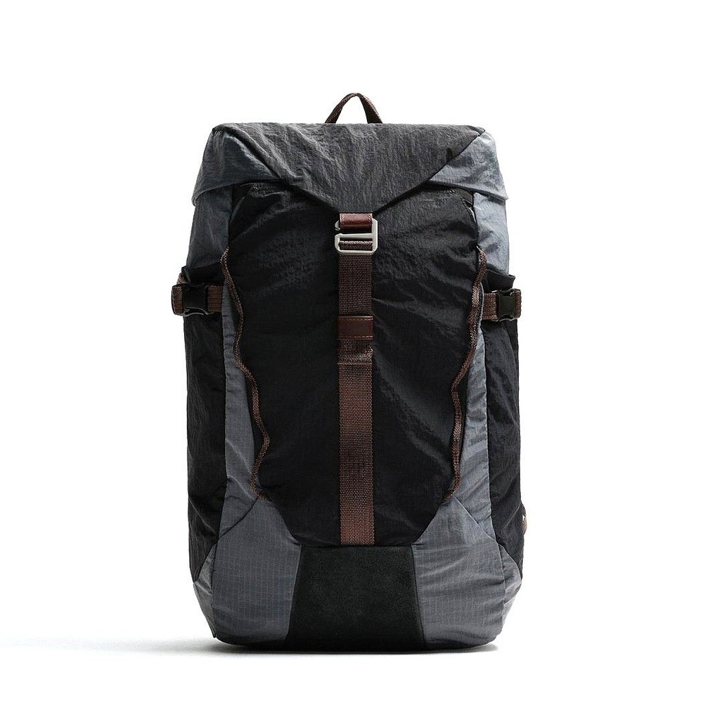 ZARA Aaron Levine Technical Rucksack Backpack Packable Lightweight Nylon Gray